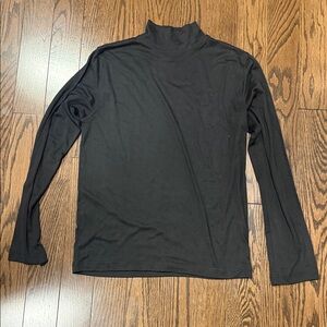 Heritage Black Long Sleeve Top